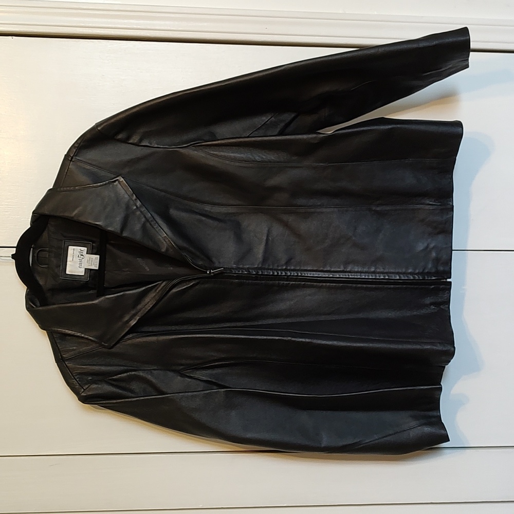 Leather jacket